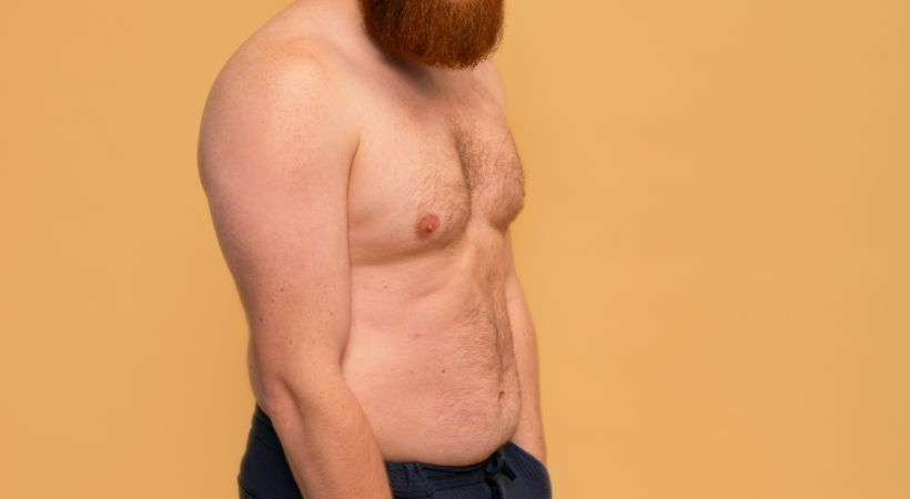 A man with boobs