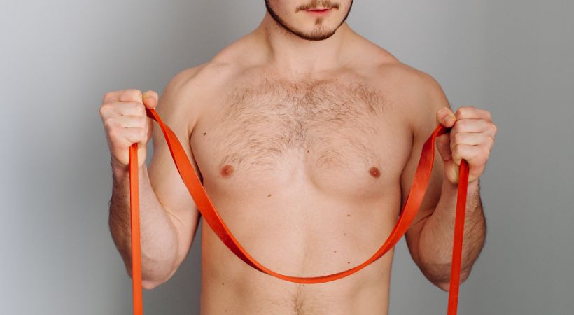 Exercising to reduce man boobs