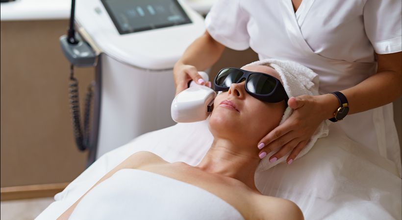 Ultrasound face procedure